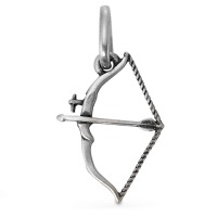 Anhänger Silber patiniert Bogenschiessen-113469