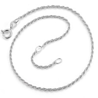 Fusskettchen Silber 23-25 cm verstellbar-117007
