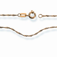 Halskette 375/9 K Gelbgold 45 cm-174020