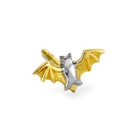 Clous d'oreille à l'unité Or jaune 9K Chauve-Souris-178233