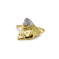 Clous d'oreille à l'unité Or jaune 18K Cervin-188113