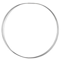 Seilcollier DIARA 5 rangig aus Edelstahl mit Bajonetteverschluss ø 2,0 mm-304455