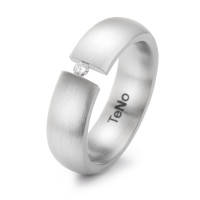 Bague Acier inoxydable Diamant 0.04 ct, tw-si-306535