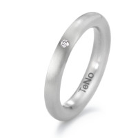 Bague Acier inoxydable Diamant 0.02 ct, tw-si-307460