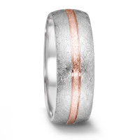 Bague Acier inoxydable, Or rose 18K-307545