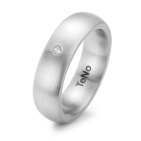 Bague Acier inoxydable Diamant 0.02 ct, tw-si-308071