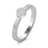 Bague Acier inoxydable Diamant 0.012 ct, tw-si-308106