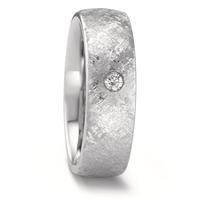 Alliance Acier inoxydable Diamant 0.04 ct, tw-si-308213