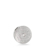 Pendentif Acier inoxydable Diamant 0.02 ct, tw-si Ø10 mm-308264