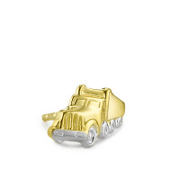 Clous d'oreilles or "camion"-344276