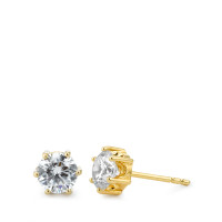 Clous d'oreilles dorés, zirc.-344920
