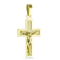 Pendentif or avec crist-345646