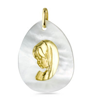 Pendentif or 375 madone-345751