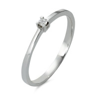 Bague or blanc 750 et diamant-348472