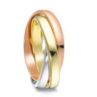 Bague or 375 tricolore-350582