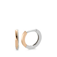 Créoles 750 Or blanc Or rose-357455