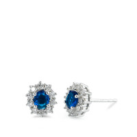 Boucles d'oreilles 925 saphirs-360086