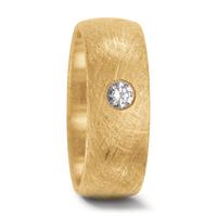 Alliance Or jaune 18K Diamant 0.10 ct, w-si-503135