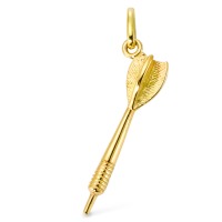 Pendentif Or jaune 9K Fléchettes-503230