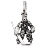 Anhänger Silber patiniert Eishockey-511858
