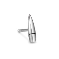 Clous d'oreille à l'unité Argent Patinée Cartouche de Fusil-512090