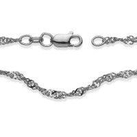 Chaînette Or blanc 18K 50 cm-519354