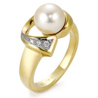 Bague Or jaune 750/18 ct.-520302