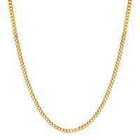 Panzer-Halskette 750/18 K Gelbgold 50 cm-528107