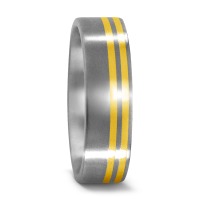 Bague Titane, Or jaune 18K-529076