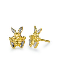 Clous d'oreilles Or jaune 18K Lièvre-529840