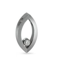Pendentif Titane Diamant 0.03 ct, w-si-531046