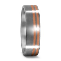 Bague Titane, Or rouge 18K-532126