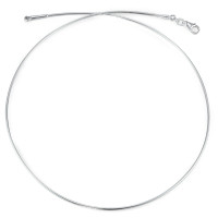 Collier Argent Rhodié 45 cm Ø1.5 mm-533213