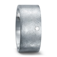 Bague Acier inoxydable Diamant 0.03 ct, w-si-533251