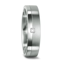 Alliance Platine 950 Diamant 0.04 ct, tw-vvsi-533300