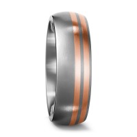 Bague Titane, Or rouge 18K-533575