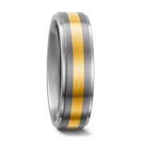 Bague Titane, Or jaune 18K-535142