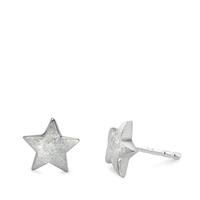 Ohrstecker Silber Stern Ø7 mm-537482