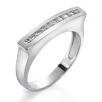 Bague Or blanc 18K Diamant 0.18 ct, 9 Pierres, w-si-541402