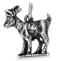 Anhänger Silber patiniert Ziege-542832