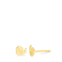 Clous d'oreilles Or jaune 9K Escargot-544822