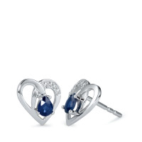 Clous d'oreilles Or blanc 375/9 ct.-546412