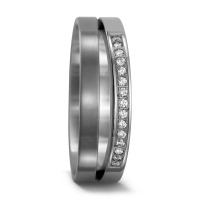 Partnerring Titan Diamant 0.15 ct, 15 Steine, w-si-546795