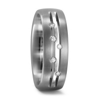 Partnerring Titan Diamant 0.05 ct, 5 Steine, w-si-546961