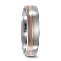Partnerring 750/18 K Weissgold, 750/18 K Rotgold-547014