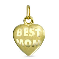 Pendentif Or jaune 18K Coeur-547232