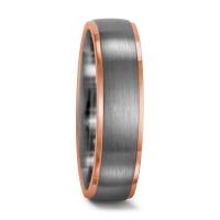 Bague Palladium 950, Or rouge 18K-549238
