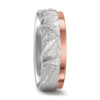 Partnerring 750/18 K Weissgold, 750/18 K Rotgold-549280