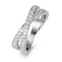 Fingerring Silber rhodiniert-552880