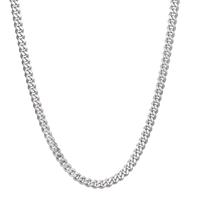 Chaînette forçat Argent Rhodié 45 cm-555593